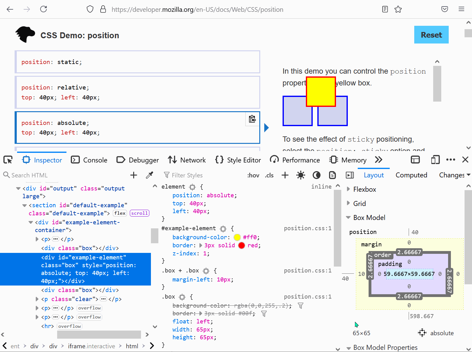 Edit CSS Absolute And Relative Positions By Dragging Points In The Page