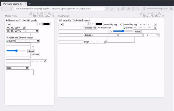 Animation of a form being filled after selecting "autofill" in the context menu, followed by the form being emptied after choosing "Clear form" in the context menu.