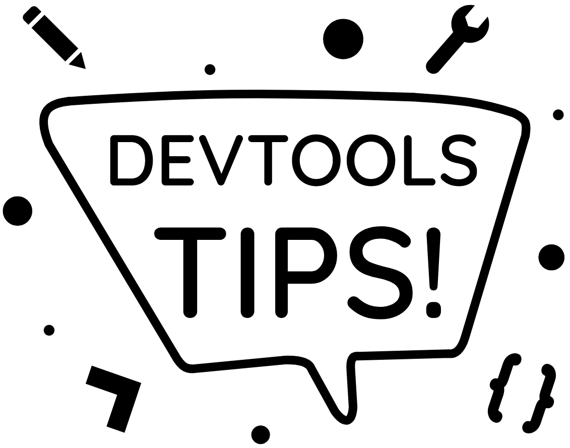 The DevTools Tips logo